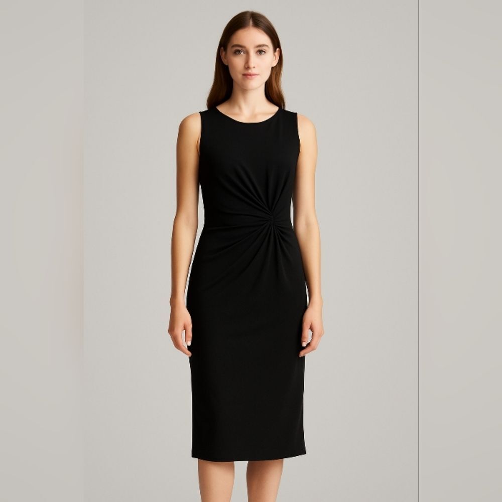 Lauren Ralph Lauren Green Label  Vintage Knot Dress 8